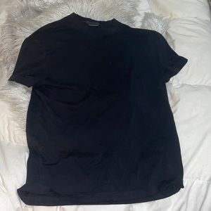 Men’s black Prada t-shirt.